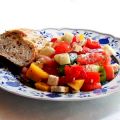 Griechischer Tomaten-Paprika-Salat