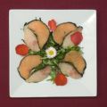 Carpaccio vom Edelfisch-Doublé mit Babyleafs[...]