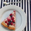 Tarte aux framboises