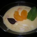 Orangencreme zum Nachtisch