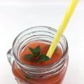 Erbeer-Melonen-Minz-Limonade