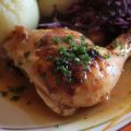 Hähnchen mit Honigkruste