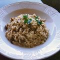 Pilzrisotto mit Cognac