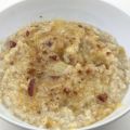 Porridge mit Apfel und Banane