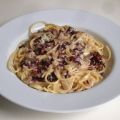 Radicchio-Blauschimmelkäse-Spaghetti