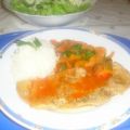 scharfes Letschoschnitzel mit Reis