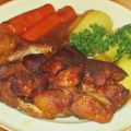 Schweine-Haxen mit Soße