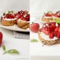 Fruchtige Erdbeer-Bruschetta mit[...]