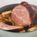 Schweinebraten mit Orangen und Zitrone