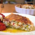 Pikante Porree-Apfel-Quiche