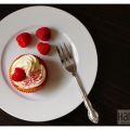 White Chocolate Macadamia Raspberry Cupcakes