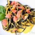 Tintenfisch Pasta mit Safransauce und[...]
