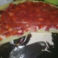 Erdbeertorte mit Vanillepudding