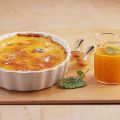 Crème brulée mit Orangensauce