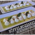 Büffelmozzarella mit Zitronen-Vinaigrette