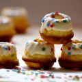 Mini-Gugl mit Marshmallows und weißer Schokolade