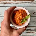 Ajvar-Feta-Aufstrich
