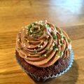 Nuss Nougat Cupcakes