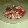 Tomaten-Mozzarella-Salat ~ der ganz andren Art