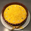Ovo-Torte im Smiley-Look