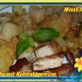 ~ Hauptgericht ~ Tofu mit Kohlrabigemüse