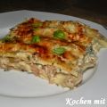 Thunfisch Lasagne mit Kräutersahne