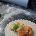 Pirogues aux rhubarbes et apricots