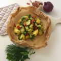 Mediteraner Kartoffelsalat - vegan and healthy