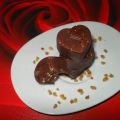 Vegane Pralinen mit Nougat und Haselnusskrokant