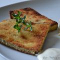 Knusprige Auberginenschnitzel