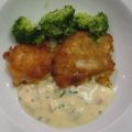 Kabeljaufilet im Bierteig mit Brokkoli und[...]