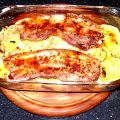 Schweinebauch mit Kartoffeln ....