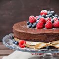 Triple Chocolate Cake . Triple Schokladentorte[...]