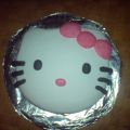 Erdbeer Sahne Torte im Hello Kitty Style