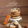 Cookies mit Karamell-Schoko