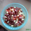 Käse-Salami-Salat