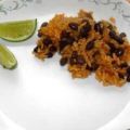 Mexikanischer Reis mit schwarzen Bohnen