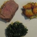 Chateaubriand mit Kräuterkruste und Parmesan,[...]