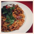 Nachgekocht: Nudel-Paella mit Chorizo