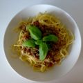 ** Pasta ** Spaghetti a la Bolognese