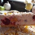 Kirsch-Quark-Knusper-Torte