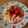 Milchreis im Bett gekocht