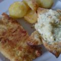 Putenschnitzel im Kokosmantel
