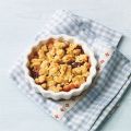 Birnen-Preiselbeer-Crumble