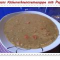 Suppe: Kichererbsencremesuppe