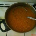 Rote Linsensuppe (arabische Art)
