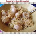 Frühstück: Lychee-Hirsesalat