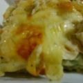 Brokkoli-Champignon-Hühnchen Lasagne