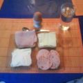 Frühstück: Belegter Toast