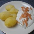 Kartoffeln mit Lachsquark